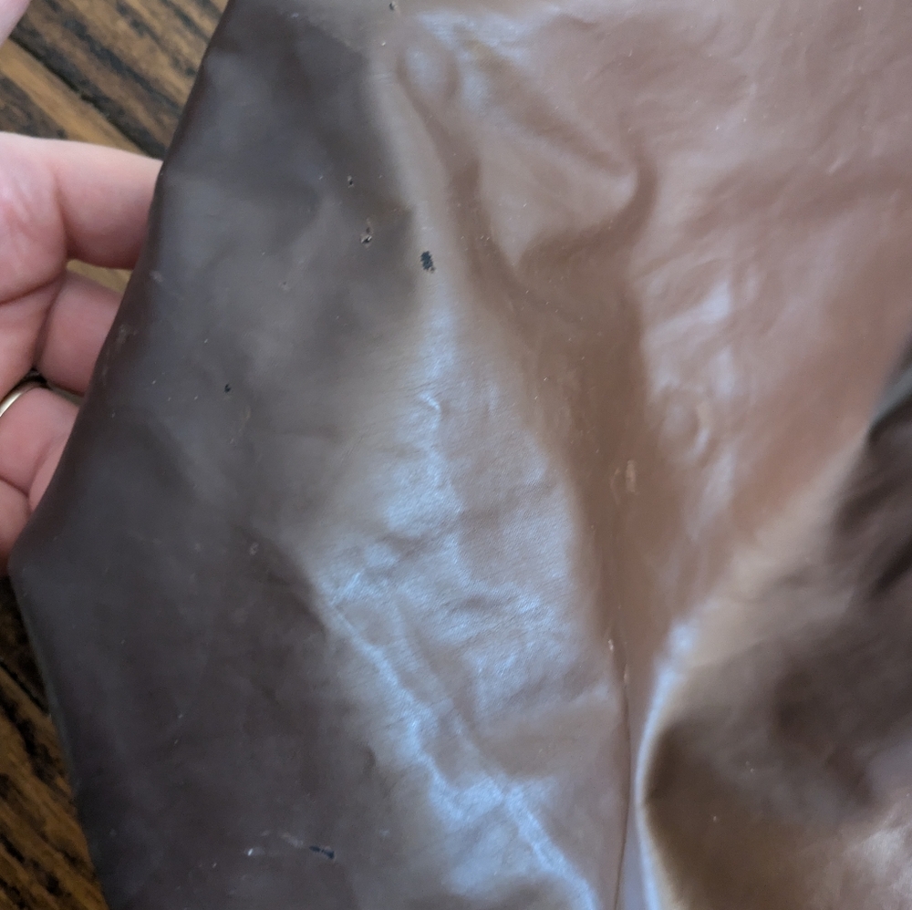 Kassl Editions Brown Faux Leather Hobo Bag - Picture 8 of 8